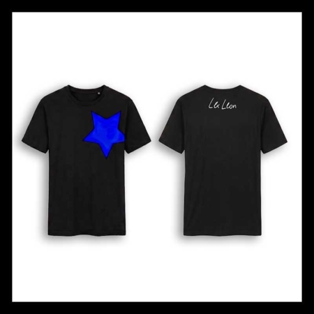 Lex Leon Stern T-Shirt Schwarz für Herren