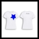 Lex Leon Stern T-Shirt Weiß für Damen